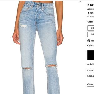 GRLFRND JEANS, Revolve